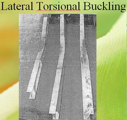 lateral buckling torsional beam steel local