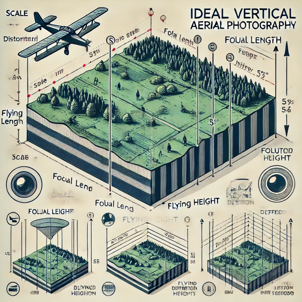Scale and Distortion of a Vertical Photograph