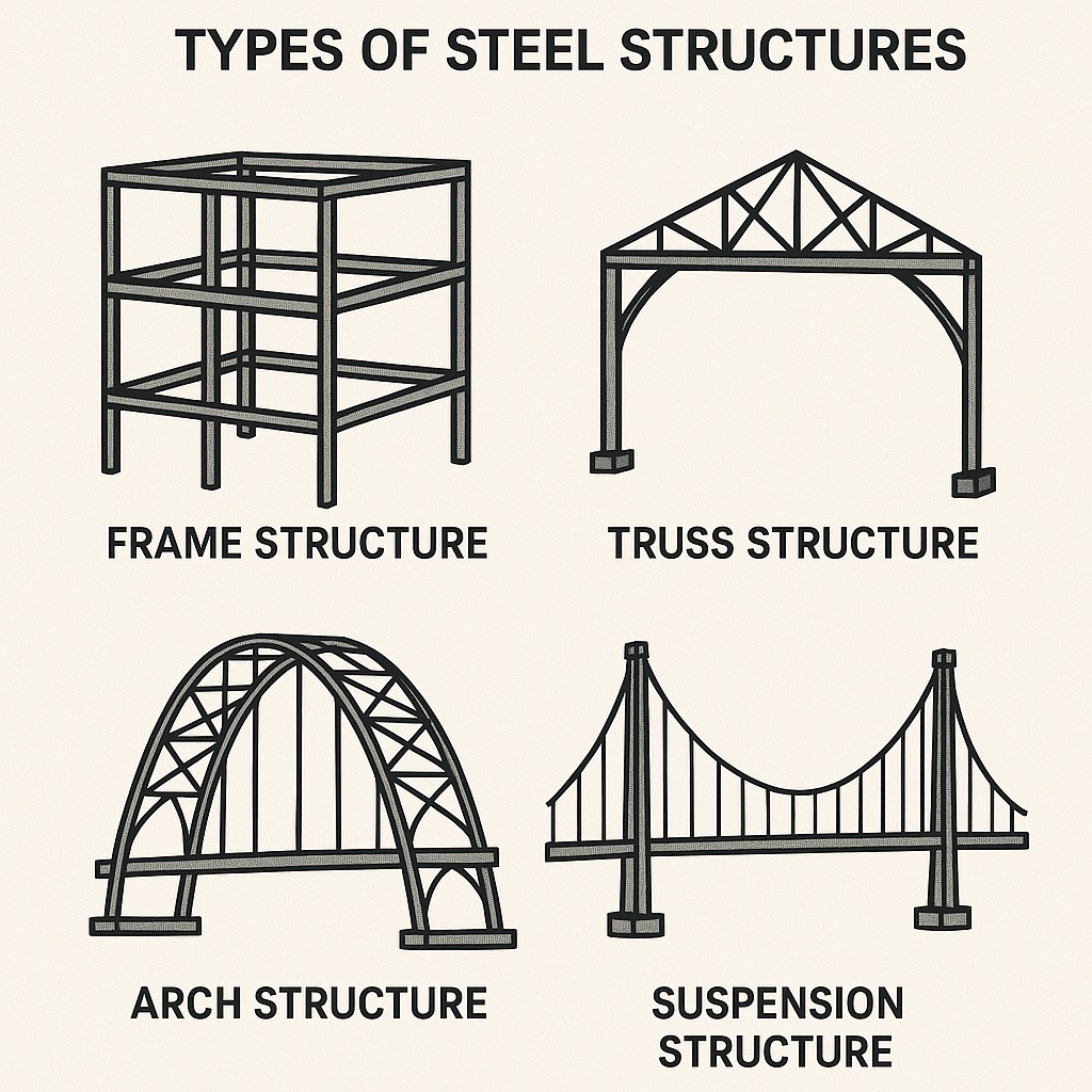 Types of Steel Structures